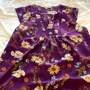 Floral sleeveless from Nordstrom!